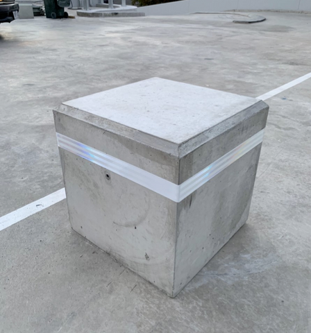 WPS Concrete Cube Bollard